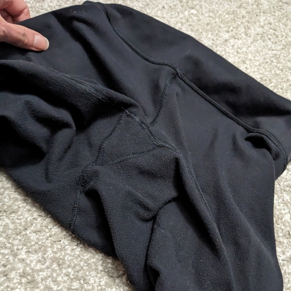 Lululemon Wunder Under mid-rise crops black luon sz 8 - Picture 5 of 10